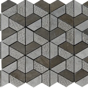 BIOSPHORUS HEXAGON 3D Kalkakmenio — natūralus akmuo