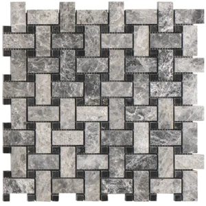 TUNDRA DARK BASKET WEAVE Marmuro — natūralus akmuo